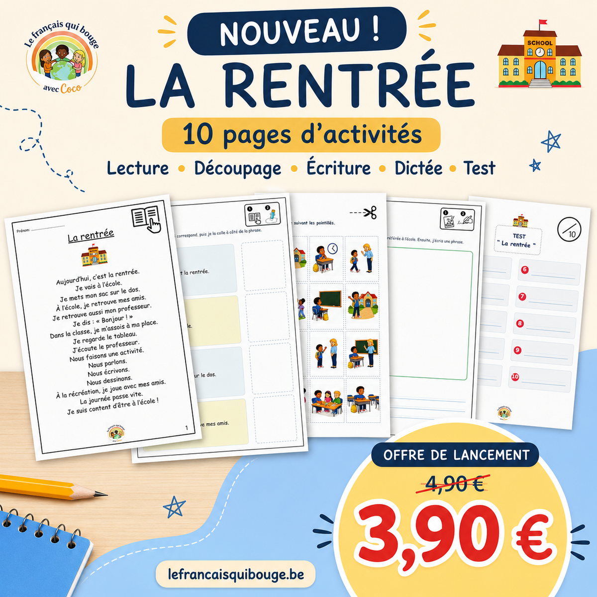 Dossier de lecture sur la rentrée.