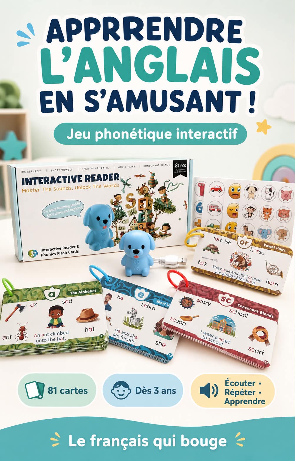 jeu de carte phonétique